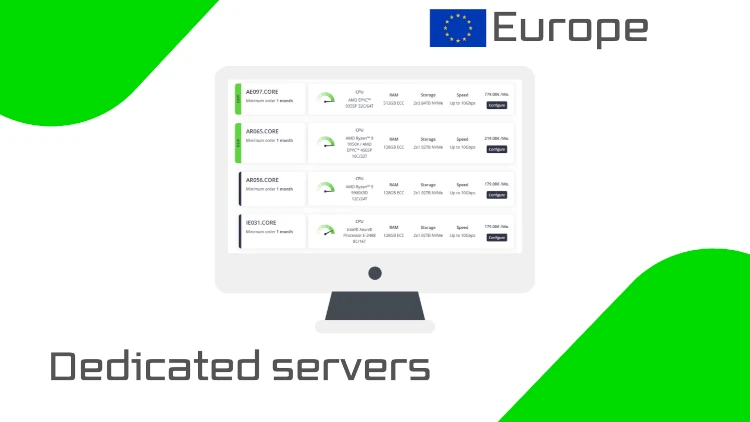 Dedicated Server Europe